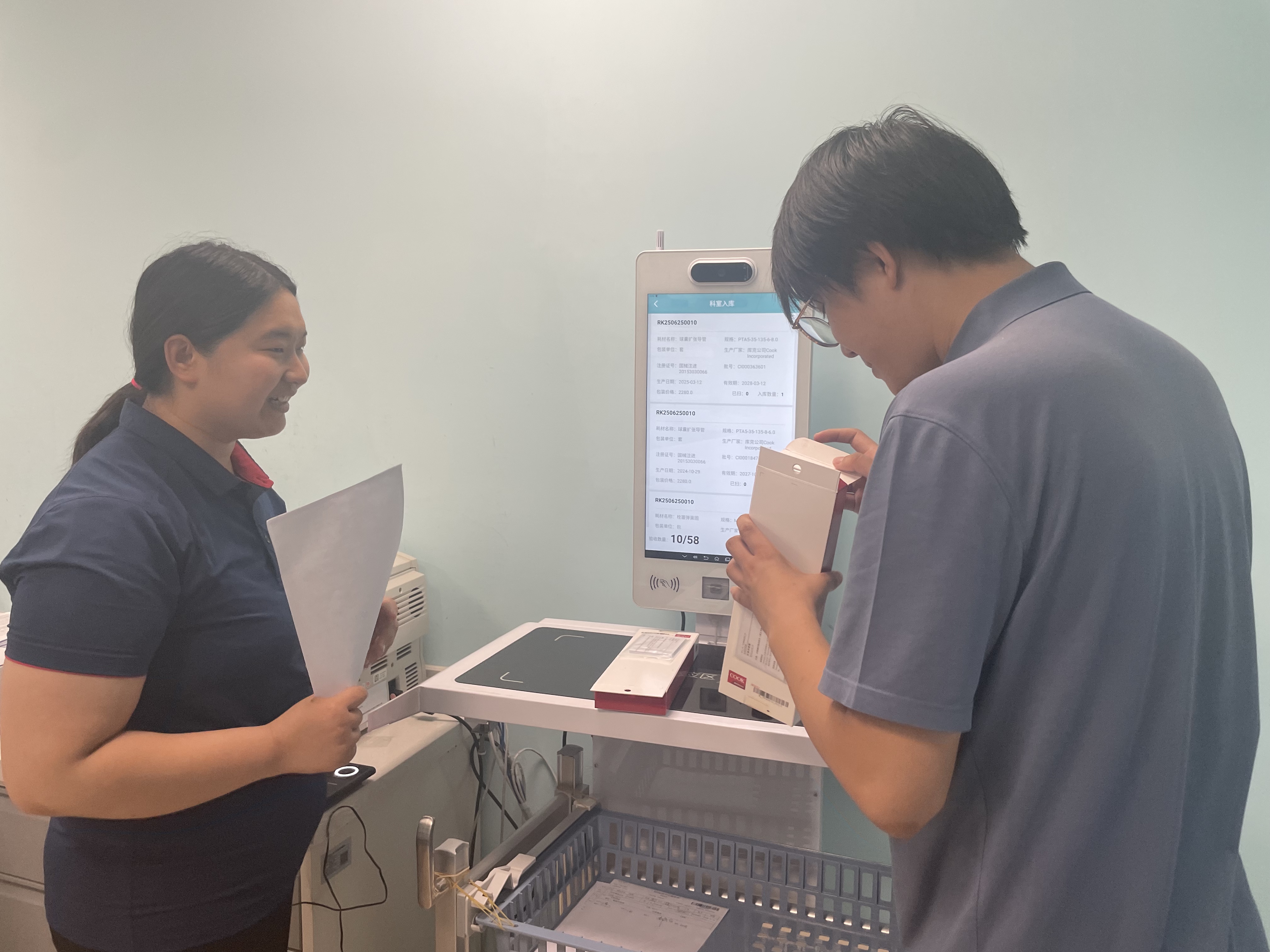 柯盈助力肿瘤医院  RFID 货架调试与贴心售后